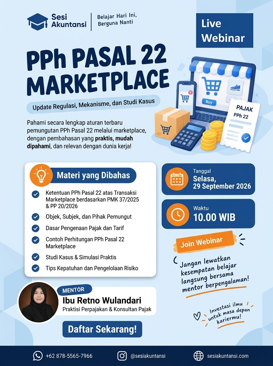 PPh Pasal 22 Marketplace